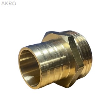 MOSIĘŻNA złączka końcówka na wąż gwint zewnętrzny 1x25mm